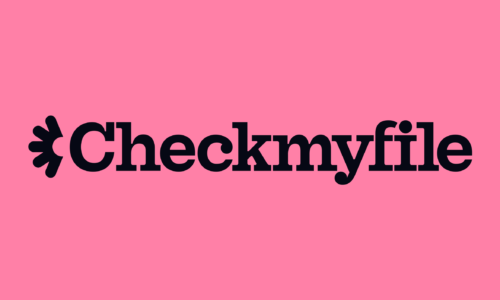 Checkmyfile logo pink